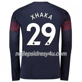 Fotbalový Dres Arsenal Xhaka 29 Venkovní 2018/19 Dlouhý Rukáv